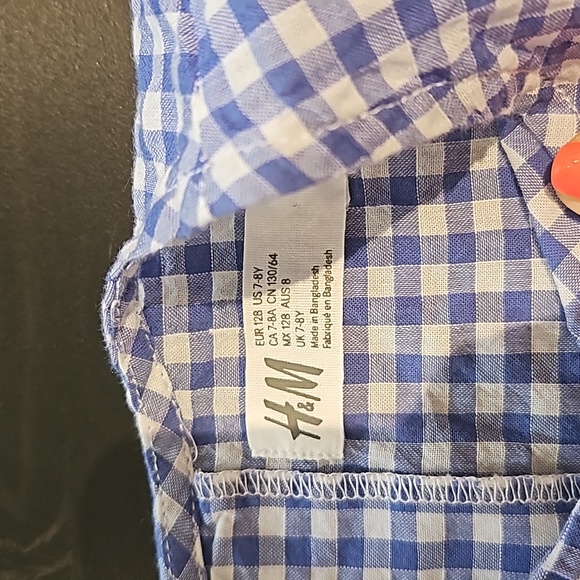 Gingham pattern H&M dress - Picture 5 of 7